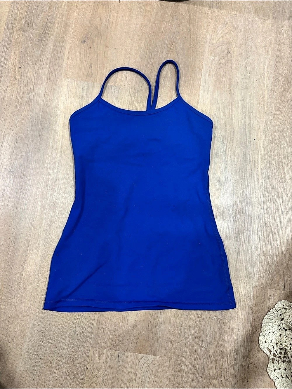 Lululemon Power Y Tank Blue Athletic